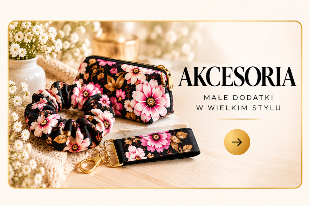 Akcesoria w kwiatowym stylu